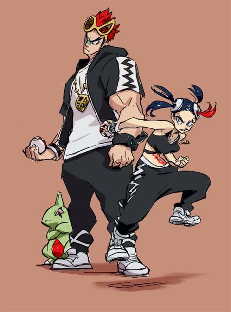 Gyosone Guzma Pokemon Kinagase Tsumugu Larvitar Matoi Ryuuko