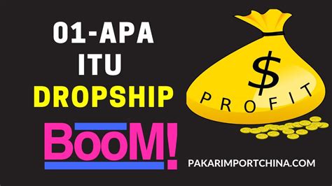 Merasa bangga dengan apa yang dicapai. Apa Itu Dropship 2020 ? - YouTube