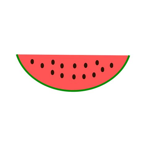 Watermelon Slice Svg