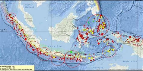 Peta Titik Gempa Di Indonesia Imagesee