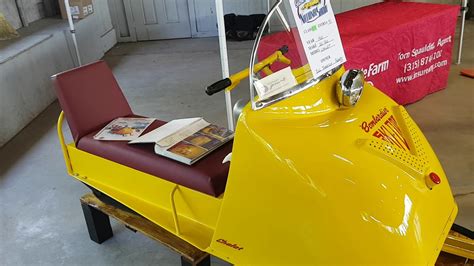 1965 Ski Doo Snowmobile At Vsca Vintage Snowmobile Show In Lowville Ny