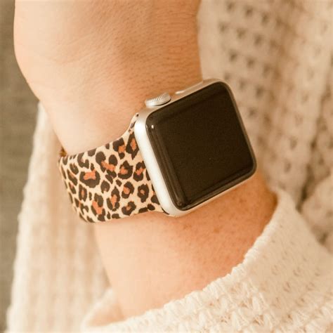 Leopard Print Apple Watch Band 38mm - Southern Made Tees