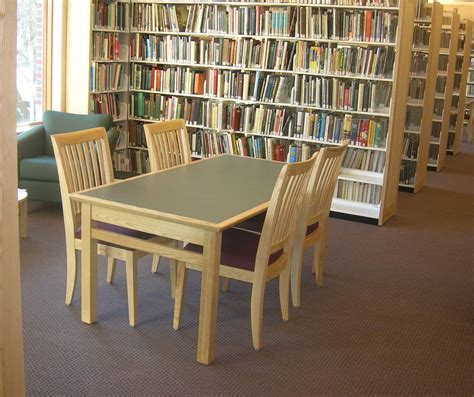 Shop Library Furniture Eustis Chair Custom Hardwood Library Chairs