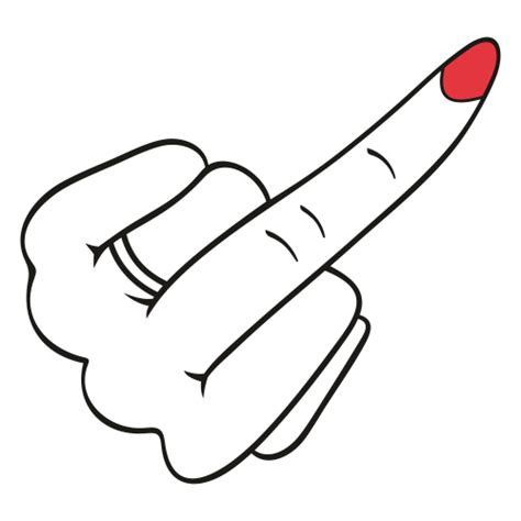 Middle Finger Female Svg Finger Cricut Middle Finger Png Etsy Images And Photos Finder