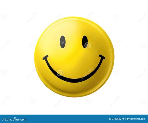 Yellow Happy Face With Smile Stock Illustration Illustration Of