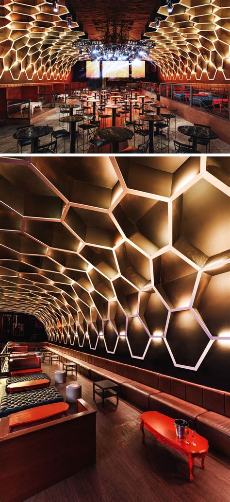 Incorporating ceiling medallions into your ceiling decor. This Nightclub In Mexico Received A Bold Redesign ...