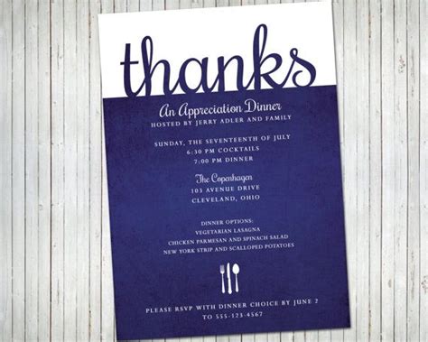 Check spelling or type a new query. Appreciation Dinner Party Invitation by MakersMind on Etsy ...