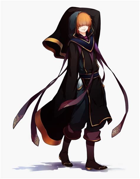 An Anime Character With Long Hair And Black Clothes Holding A Large Object In His Hand