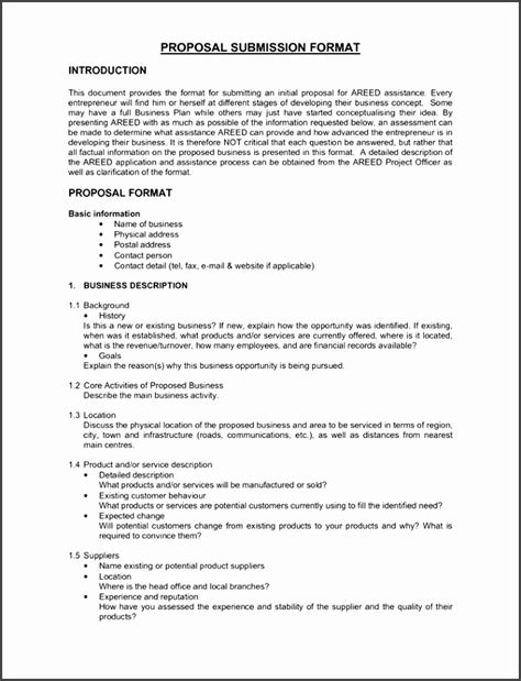 Template For A Business Proposal Pdf Pdf Template