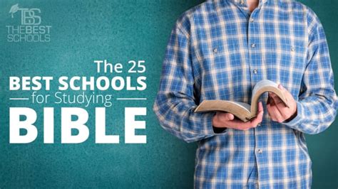 The 25 Best Schools For Studying The Bible