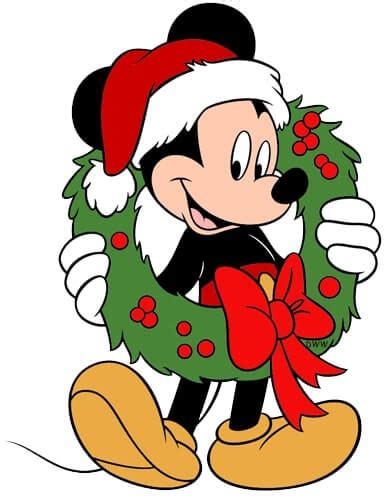 Christmas Images Clip Art Free Download Mickey Mouse Christmas