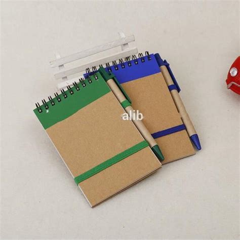 Novelty Eco Friendly Recycled Notebook Mini Spiral Recycled Notebook