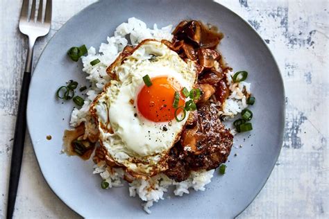 Loco Moco Recipe Nyt Cooking Try With Cauliflower Rice