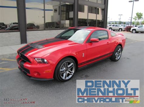 2010 Ford Mustang Shelby Gt500 Coupe In Torch Red 159070 All