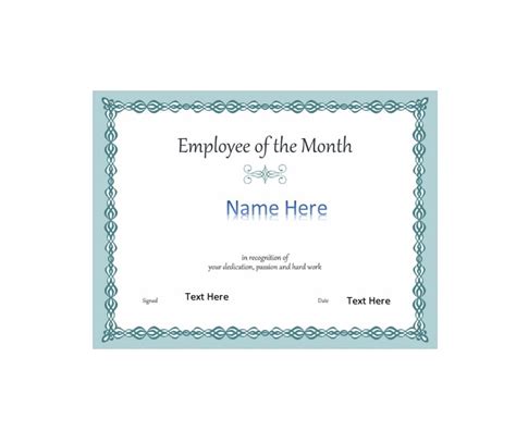 Editable Free Funny Award Certificate Templates For Word Many Template