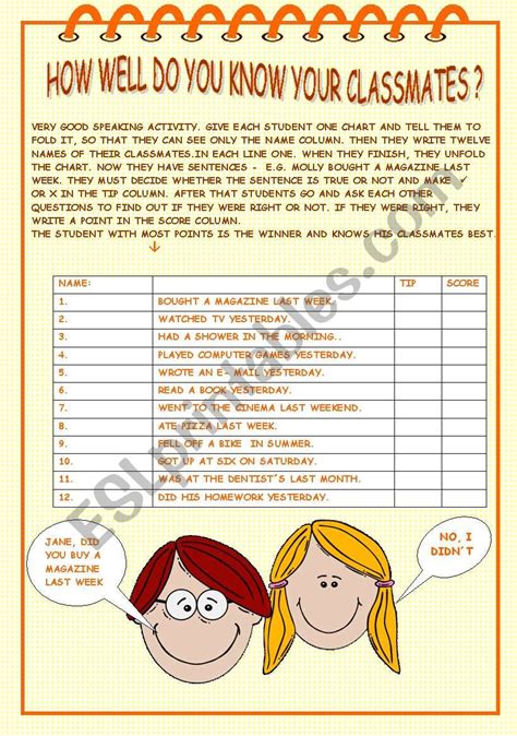 Get To Know Your Clmates Worksheet Worksheets For Kindergarten