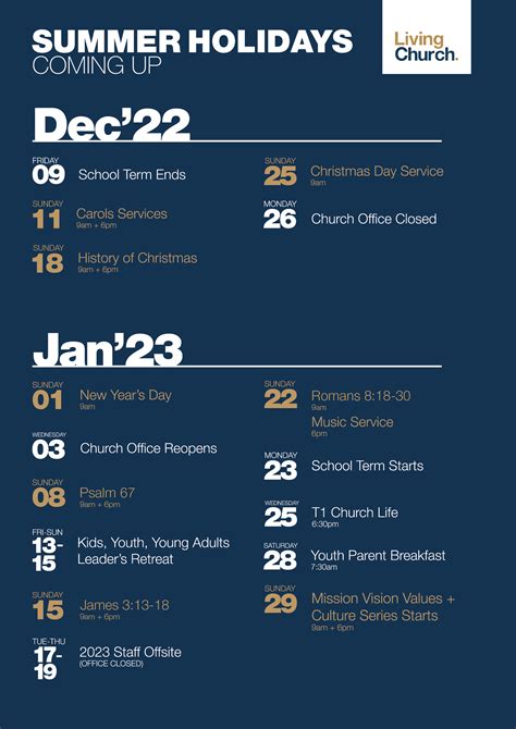 Whats Happening At Church Over The Christmas Holidays Decjan