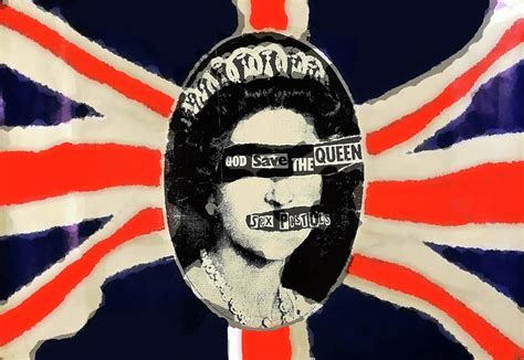 Get access to pro version of god save the queen! sex pistols God save the queen Mixed Media by Enki Art