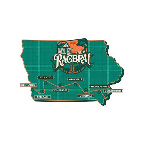 Ragbrai 2024 Detailed Map - Val Libbie