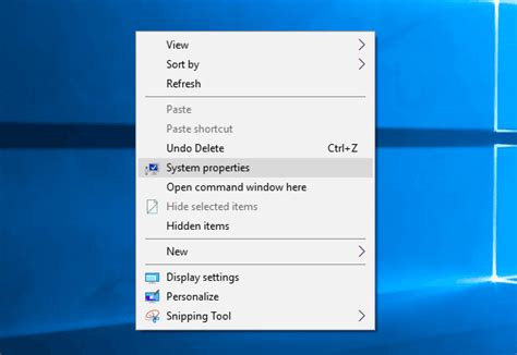 Add System Properties Context Menu In Windows 10 Winaero