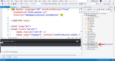 Asp Net Visual Studio Web Form And Design View Equivalent In Visual Studio Win Mundo