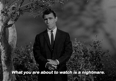 Rod Serling Narrates The Twilight Zone Tv Series