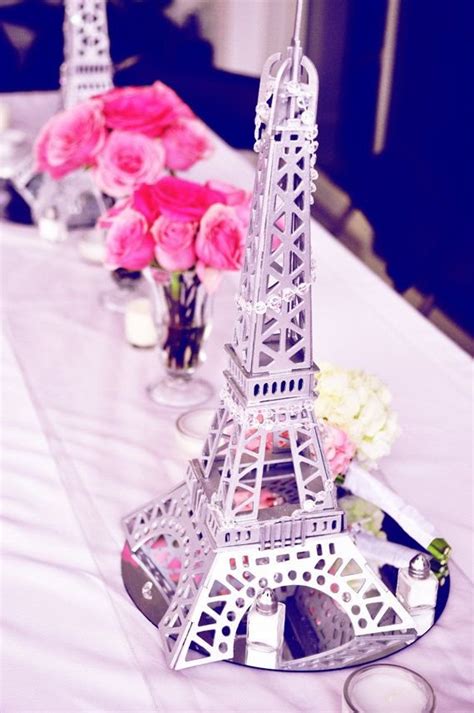 Eiffel Tower Wedding Centerpieces Ideas