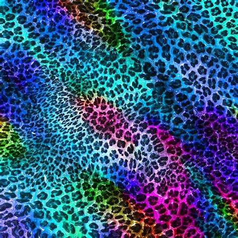 Premium Ai Image Abstract Colorful Leopard Texture Background