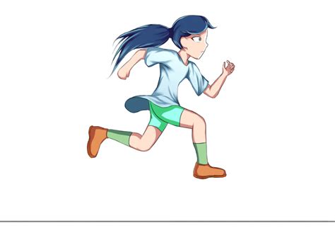 Sprite Run Animation By Chaepae On Deviantart