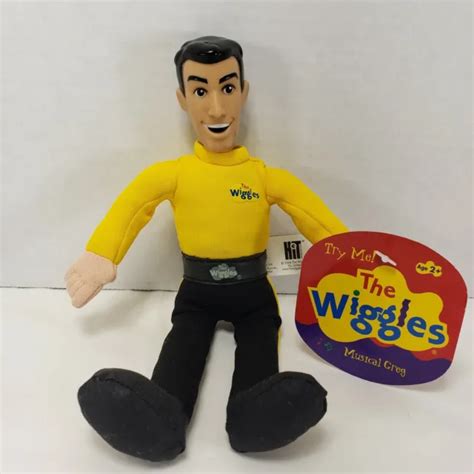 The Wiggles Greg Plush Stuffed Singing Talking Doll Toy Collectible