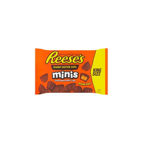 Reeses Peanut Butter Cups Minis King Size Peanut Cupcakes With Milk