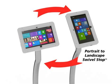 Surface Tablet Stand 1369M | Tablet Display Stands | Portable Kiosk Stands