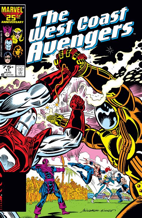 West Coast Avengers 1985 11 Comic Issues Marvel