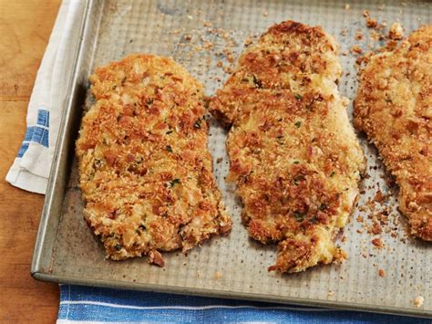 In another bowl, combine cheese and buttermilk. Breaded Chicken Cutlets Recipe | Food Network Kitchen ...