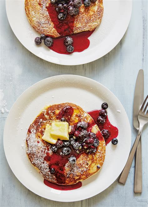 Blueberry Buttermilk Pancakes Recipe Williams Sonoma Taste