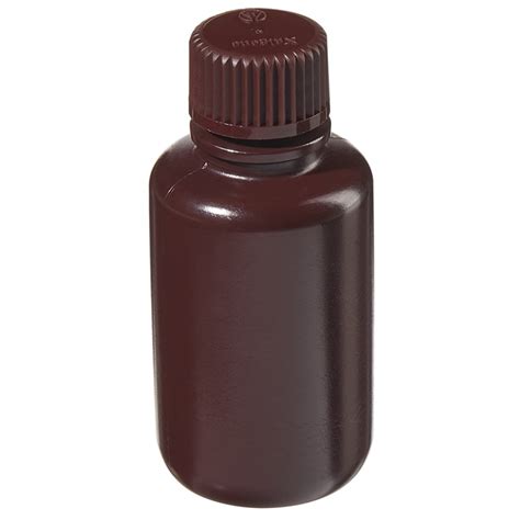 Nalgene™ Narrow Mouth Amber Hdpe Lab Quality Bottles