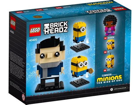 Brickfinder Lego Brickheadz Minions 40420 02