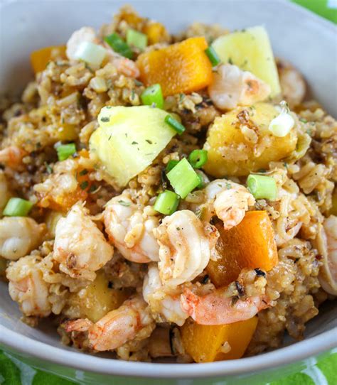 Pineapple Shrimp Fried Rice The Food Hussy
