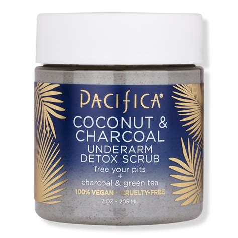 Coconut And Charcoal Underarm Detox Scrub Pacifica Ulta Beauty