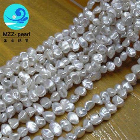 Keshi Pearls 5 6mm Center Drilled Reborn Pearls Natural High Luster