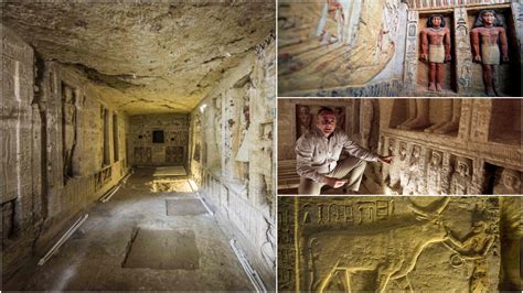 egyptian archeologists uncover 4 400 year old tomb from pharaonic era daily sabah