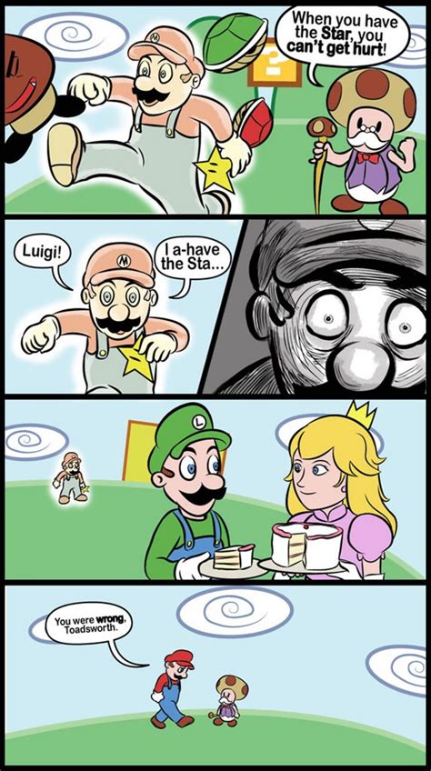 Pin Funny Mario Comics On Pinterest