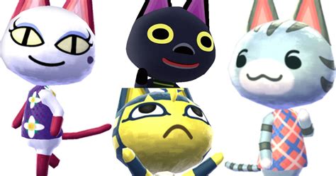 Animal Crossing New Horizons 10 Most Adorable Cat Villagers