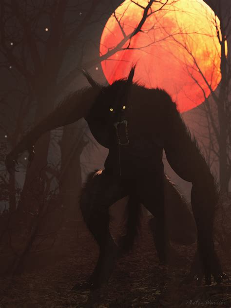 Bloody Moon Of The Werewolf By Photonwarrior On Deviantart