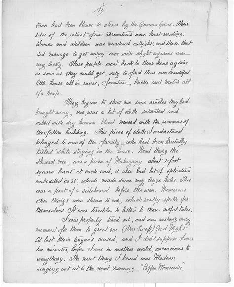 Letter Home 11 First World War Poetry Digital Archive
