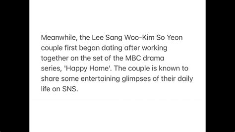 Actress Kim So Yeons Husband Lee Sang Woo To Make A Cameo Appearance
