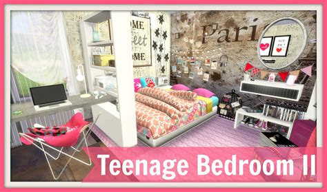 Sims 4 Teen Bedroom