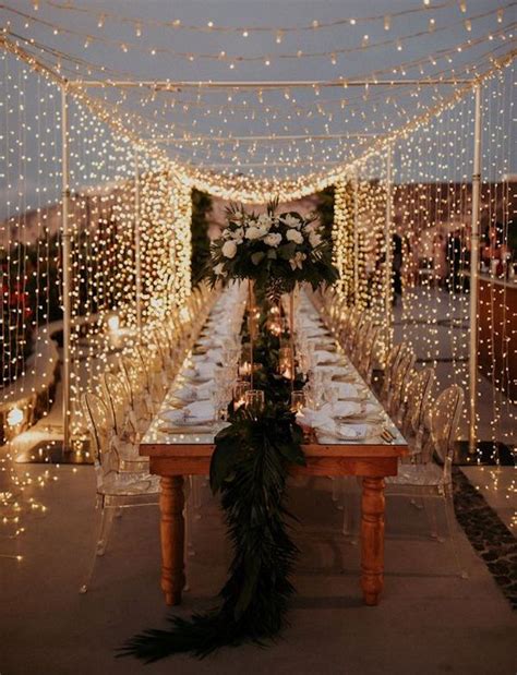 Fairy Lights For Outdoor Wedding Reception Ideas Oh Best