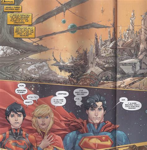 Action Comics Annual 2 Spoilers Superman Supergirl And Superboy Have H