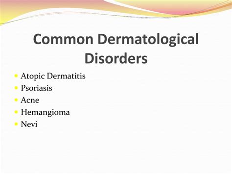 Ppt Pediatric Dermatology Powerpoint Presentation Free Download Id